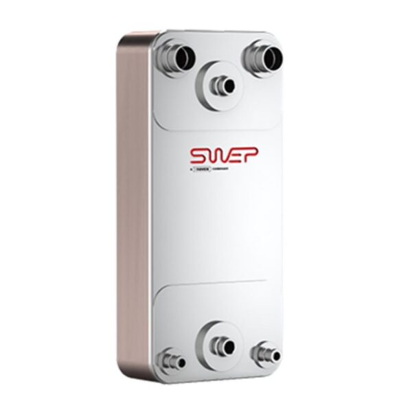 Levylämmönvaihdin SWEP DV200Hx70 1P-SC-M DUAL 2 x 22U-1/2″S + 2 x 42U + 2 x 2″