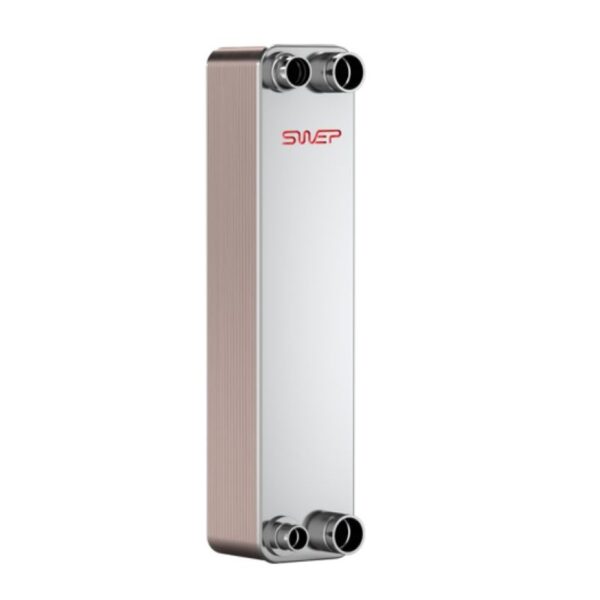Levylämmönvaihdin SWEP P80Hx90/1P-SC-S 28U + 35.1 + 2 x 1.1/2″VIC 14289