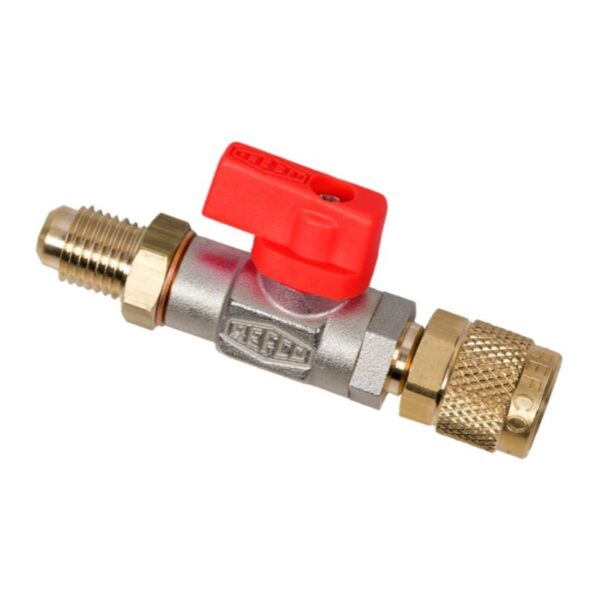 Palloventtiili REFCO CA-1/4 SAE-R 1/4″ SAE punainen uros-naaras 4493533