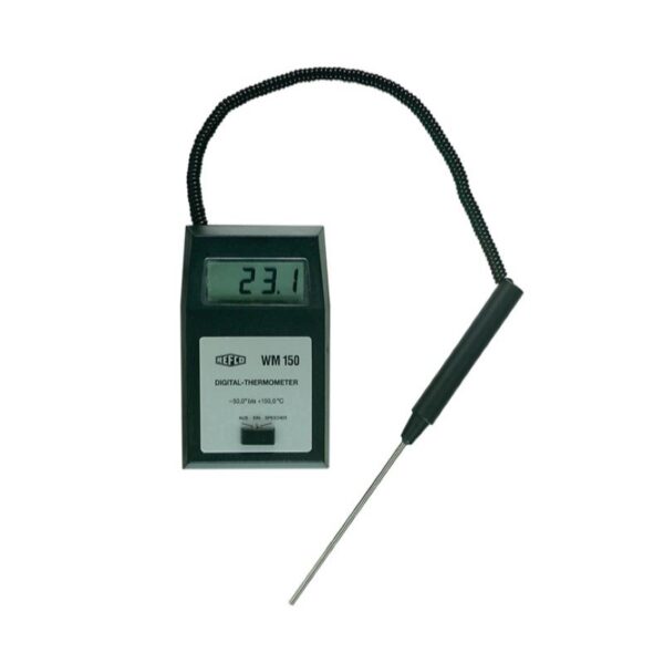 Lämpömittari REFCO WM-150 -50... +150 °C digitaalinen 1 m anturijohdolla