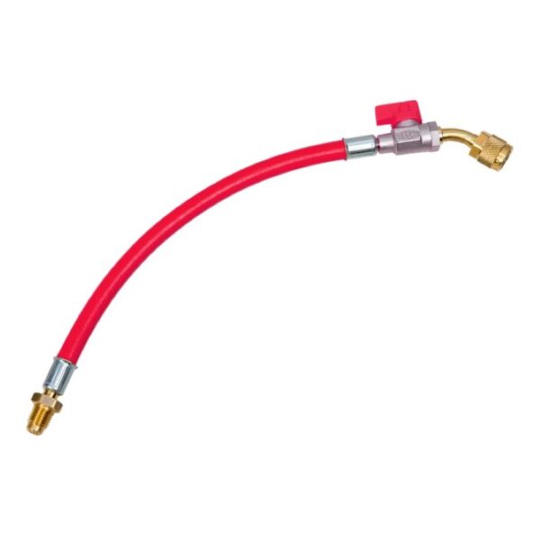 Letku YELLOW JACKET CA-CL-9-R-M 1/4″ 23 cm punainen venttiili