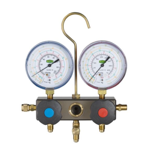 Painemittarisarja REFCO SM2-3-DS Multi 2-tie Ø80 mm 4508041