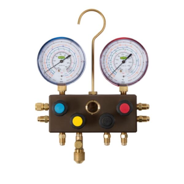 Painemittarisarja REFCO SM4-3-DS Multi 4-tie Ø80 mm 4508077