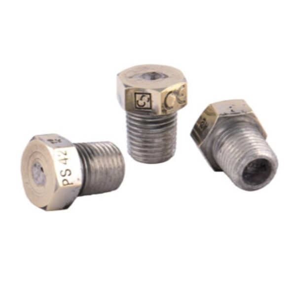 Sulava tulppa CASTEL 3082/2C ¼” NPT kierre, sulamislämpötila 138°C