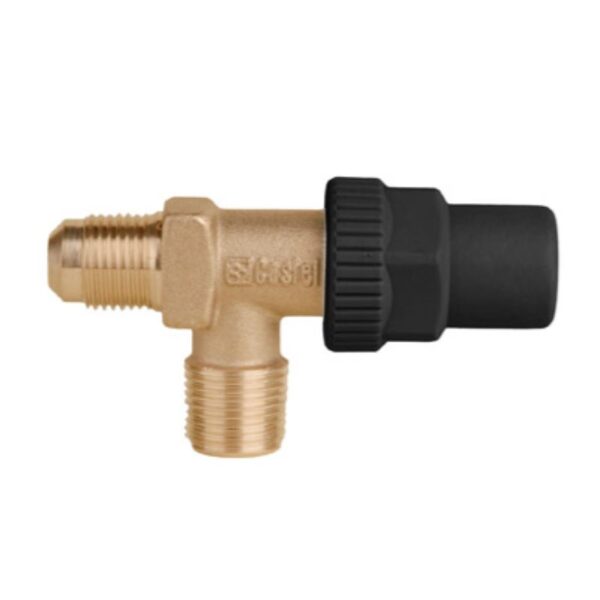 Sulkuventtiili CASTEL 6120/32 1/4″NPT-3/8″SAE varaajiin