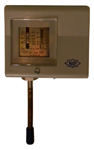 Pressostaatti EMERSON ALCO PS1-W5U korkeapaine 16/20bar
