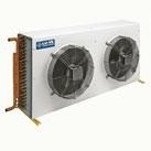 Lauhdutin LU-VE SHVN 23/2 V 2 x Ø350 mm