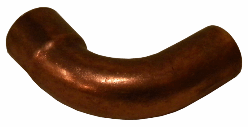 Kuparikäyrä 90° 5/8″ piippu (uros/naaras) pitkä/kaari [W02822]