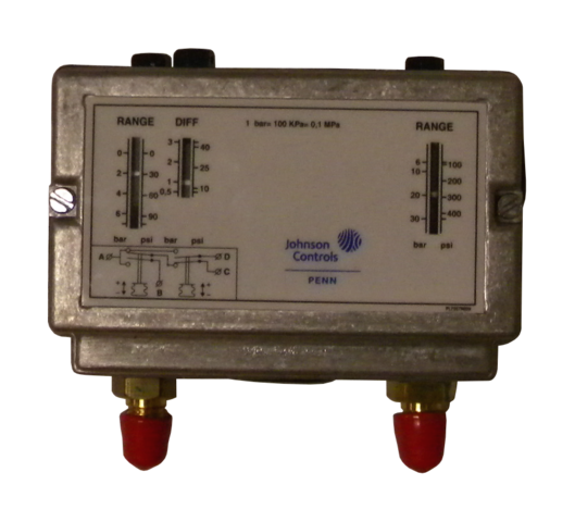 Kaksoispressostaatti JOHNSON CONTROLS P78LCA-9300 ( yksittäispakattu )