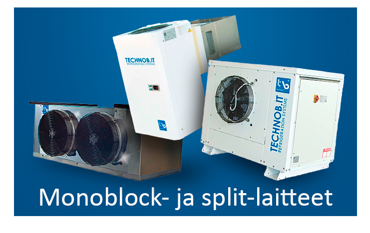 Monoblock- ja split-laitteet