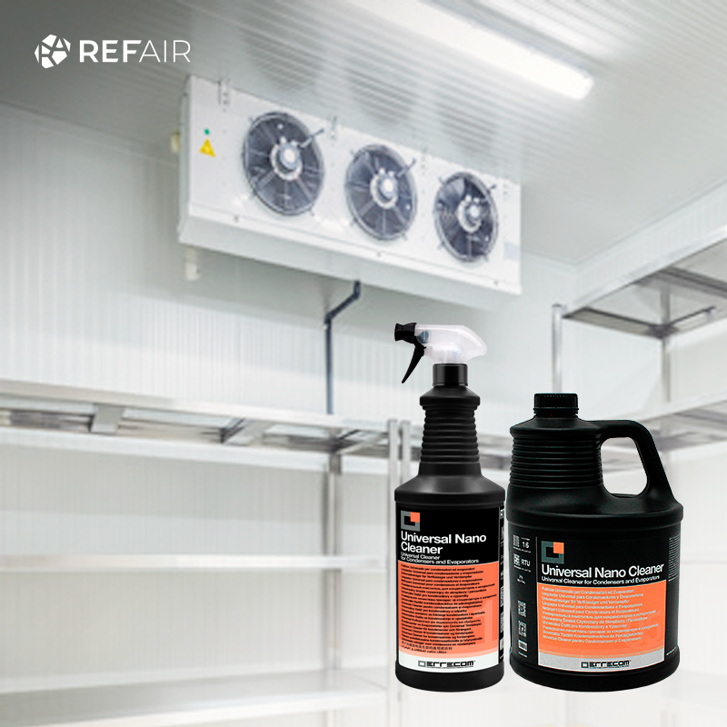 HACCP-yhteensopiva kylmähuoneen höyrystimen puhdistusaine huoltoon