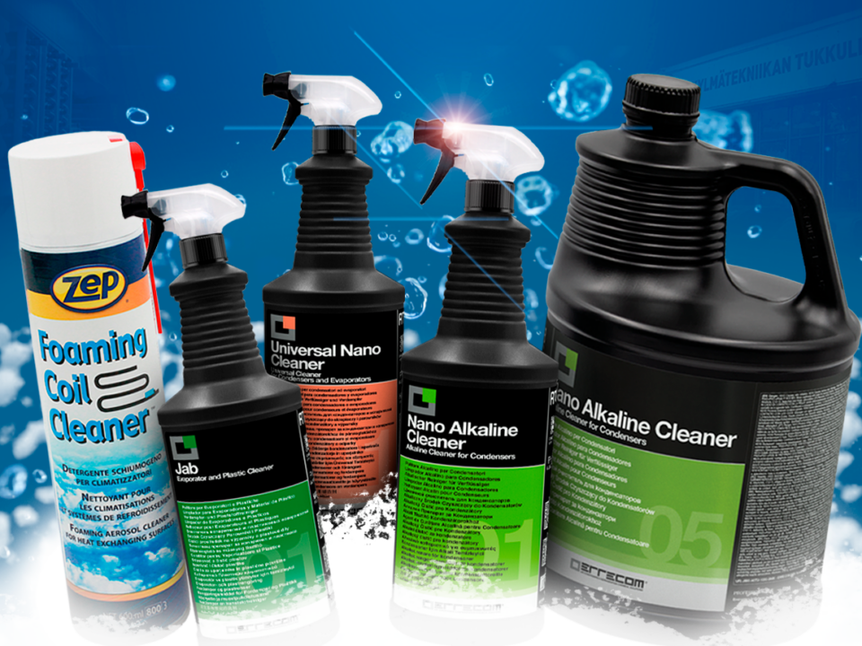 Tehokkaat jäähdytyslaitteiden puhdistusaineet