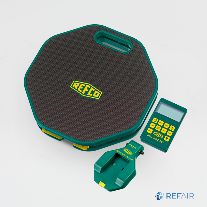 Täyttövaaka ja magneettiventtiili REFCO OCTA-WIRELESS-KIT 110 kg langaton 4686742