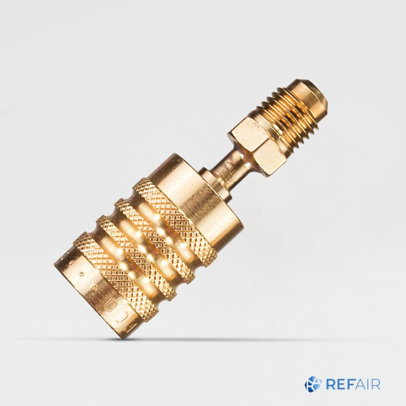 Pikaventtiili REFCO V-35020 Schrader 1/4″-1/4″ takaisku 9884827