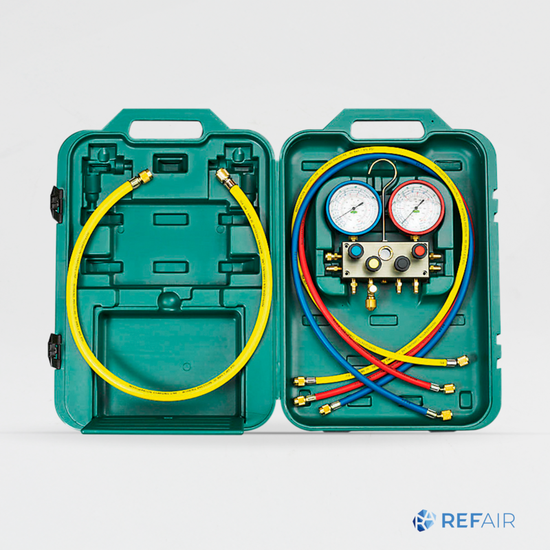 Painemittarisarja REFCO M4-3-DELUXE-DS-R32 R32/R410A 4687567