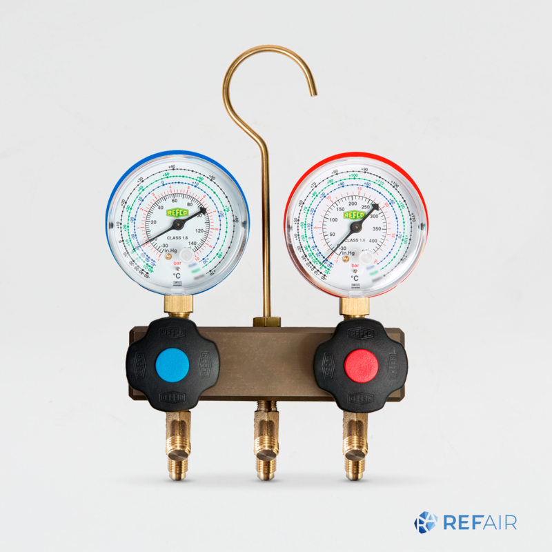 Painemittarisarja REFCO APEX-8-DS-R134A 4667277