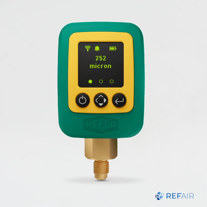Tyhjiömittari elektroninen REFCO REFVAC-RC 4688291