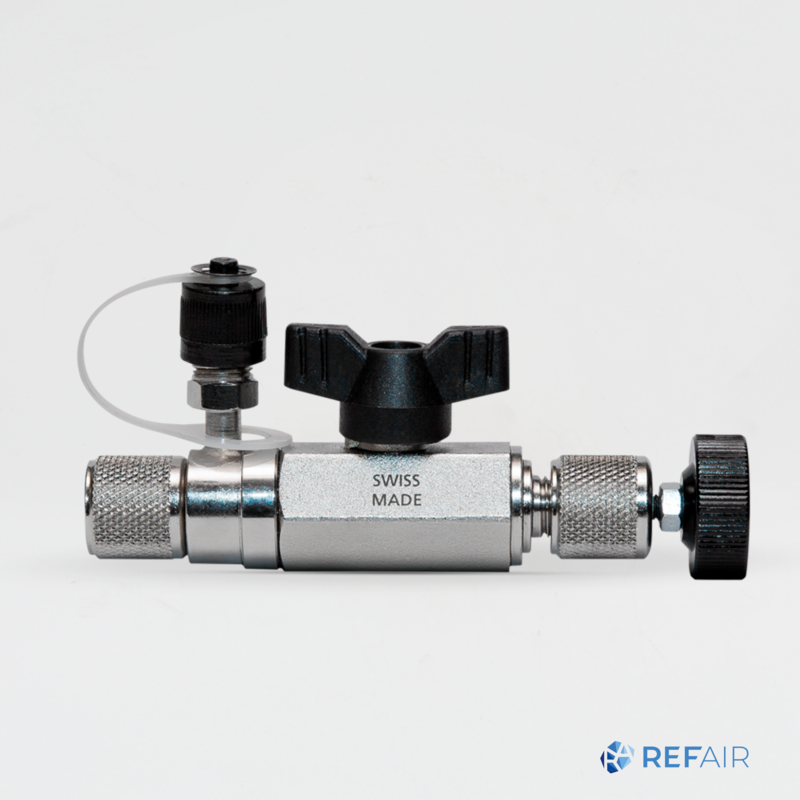 Huoltoventtiilin neulaosan vaihtaja REFCO 32525 venttiilillä 1/4″ SAE