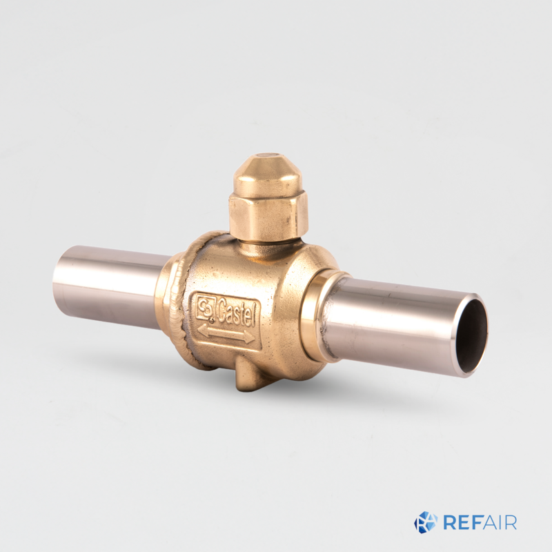 Palloventtiili CASTEL 6578E/M35 . CO2 PS=140bar 35mm W