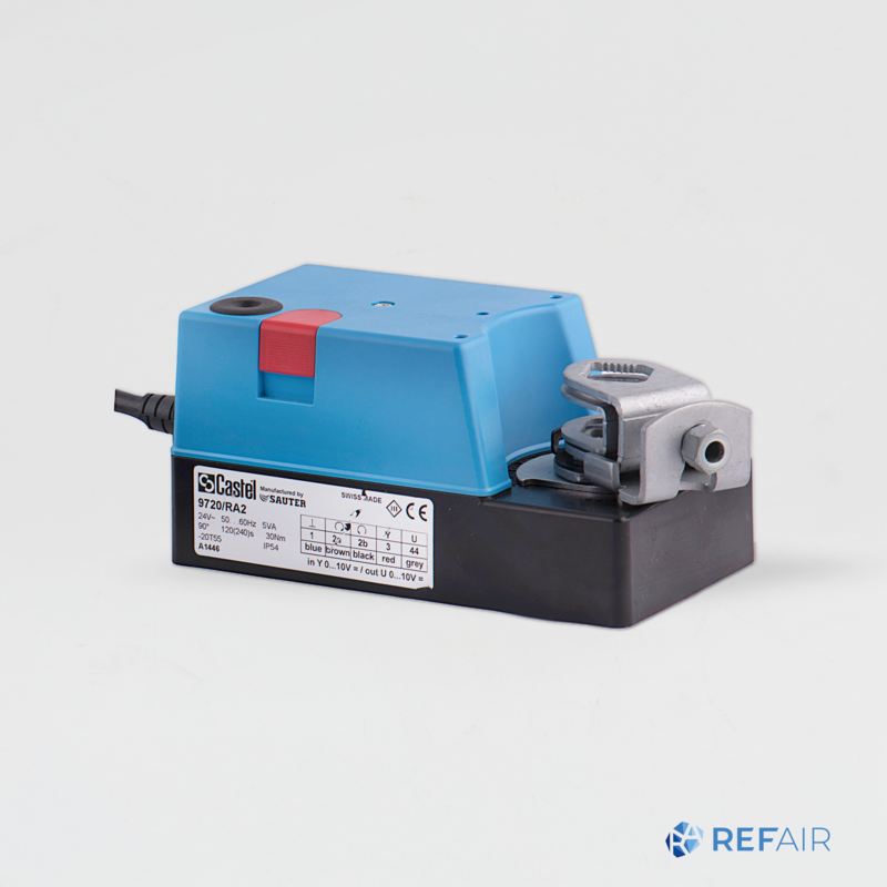 Magneettiventtiilin toimilaite CASTEL 9720/RA2 30Nm 24V 50/60Hz