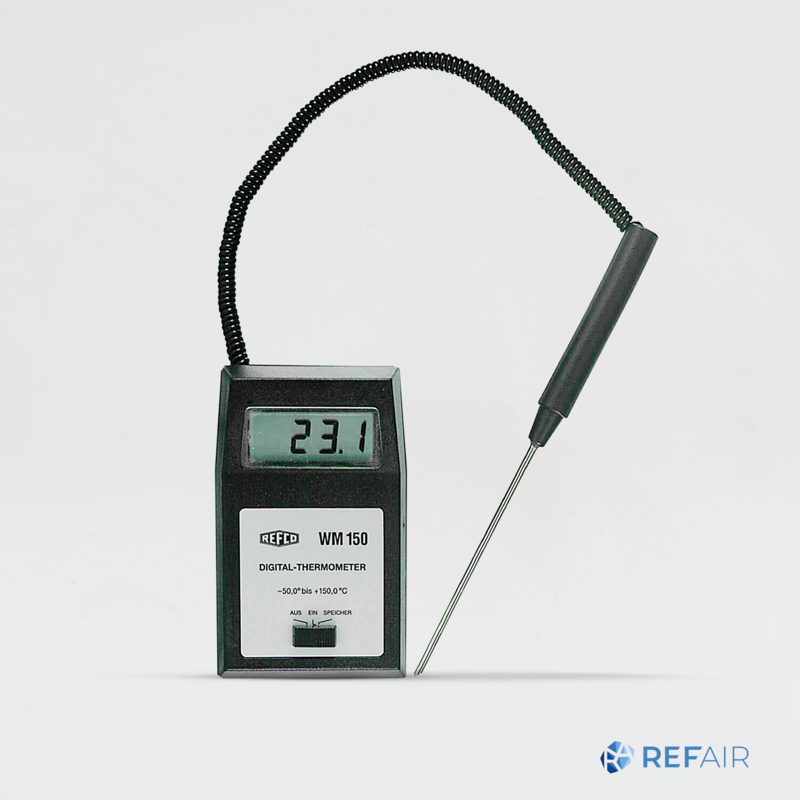 Lämpömittari REFCO WM-150 -50... +150 °C digitaalinen 1 m anturijohdolla