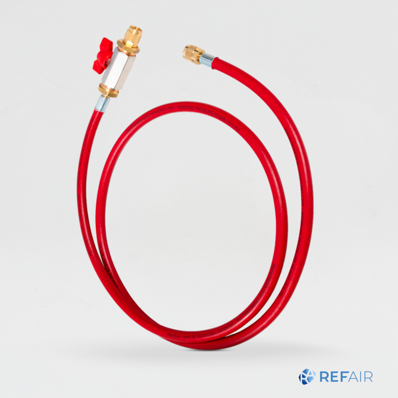 Letku REFCO CX-CL-60-R 1/4″ 152 cm punainen