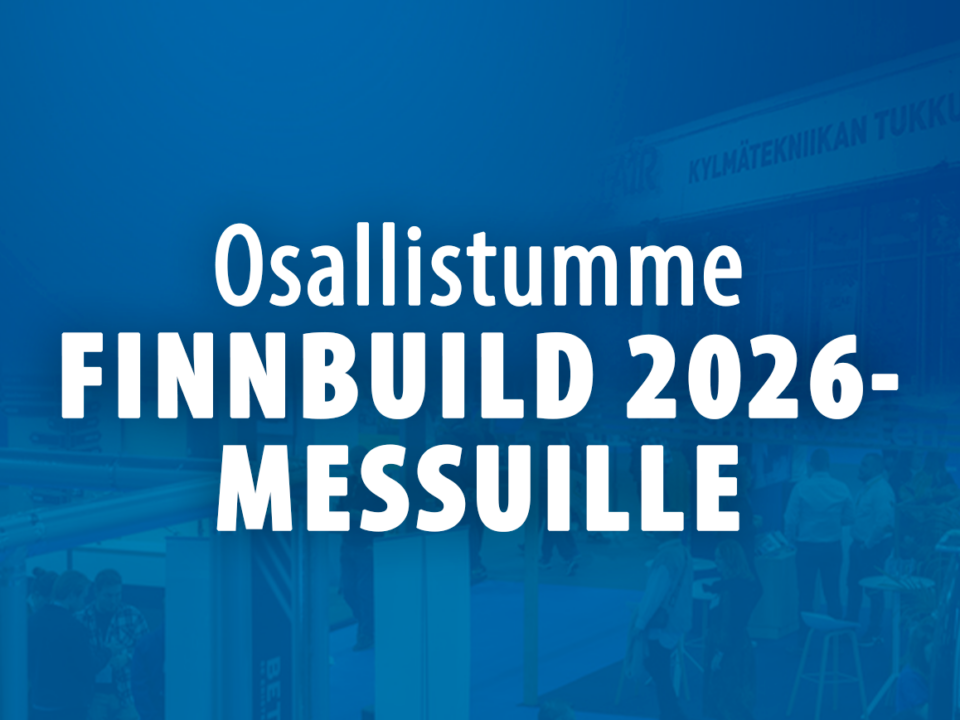 Refair osallistuu vuoden 2026 Finnbuild-messuille